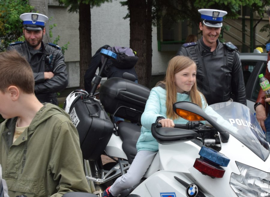 Policjanci promowali bezpieczeństwo podczas Dnia Otwartego MPK S A w