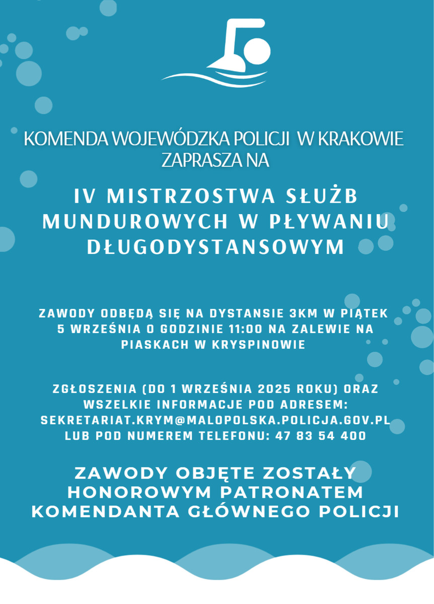 plakat konkursu z tekstem zawartym w artykule