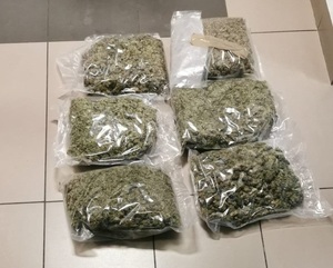 marihuana zabezpieczona u 28-latka