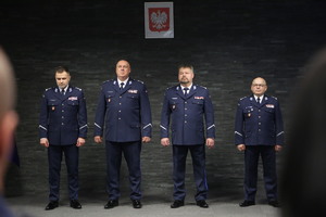 Komendant Morajko wraz z zastępcami