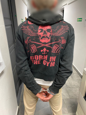 zatrzymany na komendzie