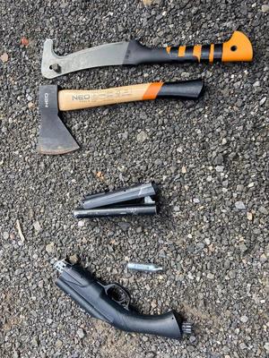 zatrzymane przedmioty.