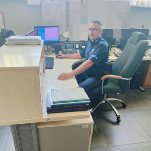 Dyżurny KPP Wieliczka