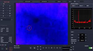 zdjecia z aplikacji RDT wskazujace zaginionego meczyznę