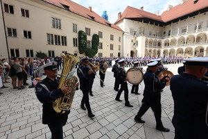 przemarsz orkiestry policyjnej