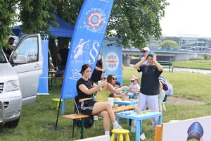 stoisko policyjnych związków zawodowych na bulwarach