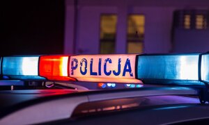 policyjne światła