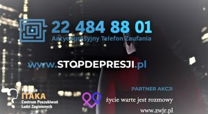 Stop depresji - Życie warte jest rozmowy