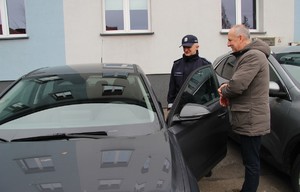 Przekazanie nowych radiowozów