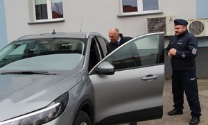 Przekazanie nowych radiowozów