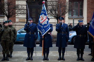 Poczet Sztandarowy Komendy Wojewódzkiej Policji w Krakowie