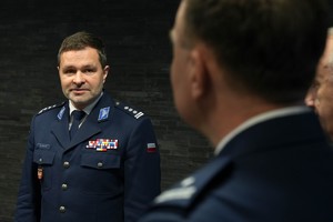 ZAstępca Komendanta Wojewódzkiego Policji w Krakowie insp. Maciej Kubiak