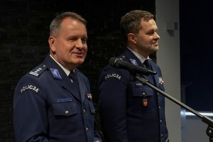 przemawia komendant wojewódzki