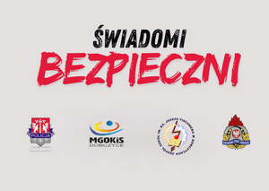 Świadomi - Bezpieczni logo Dobczyce PNG