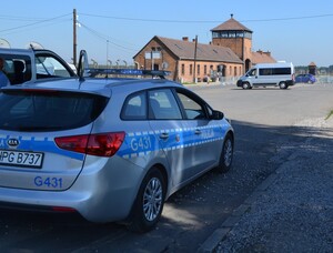 Zabezpieczenie uroczystości Birkenau