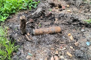 KPP Oświęcim. Bobrek odnaleziony niewypał