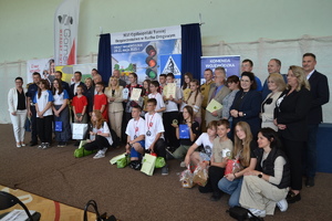 Laureaci wraz z gośćmi turnieju BRD