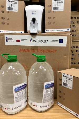 Małopolska Tarcza Antykryzysowa - środki ochronne
