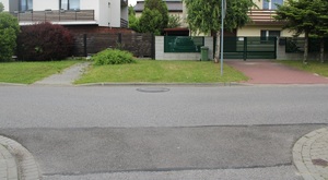 miejsce potrącenia małoletniej jadącej na rolkach