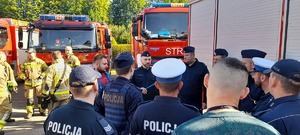 odprawa policjantów