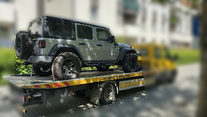 Zabezpieczony samochód