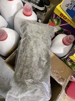 worek próżniowy z marihuaną