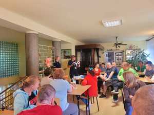 policjantki podczas prelekcji