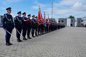 kompania honorowa w szeregu