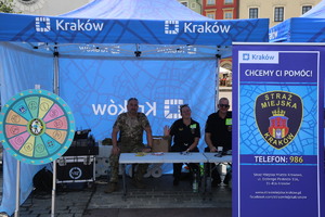 stoisko Straży Miejskiej