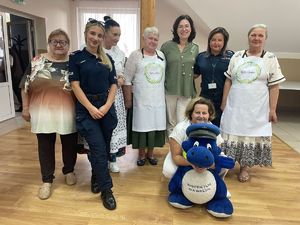 fotografia z inspektorem Wawelkiem