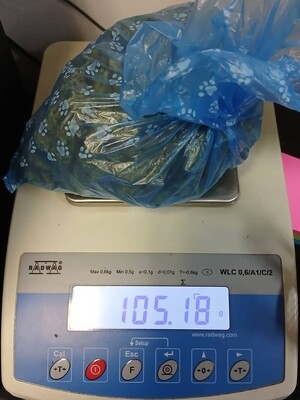 Ujawnione narkotyki w pojeździe 23 latka podczas ważenia