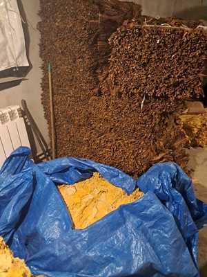 krajanka tytoniowa w worku foliowym