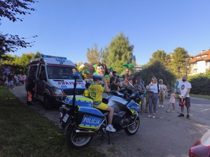 Uczestnicy policyjnego pikniku