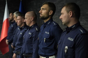 odznaczeni policjanci