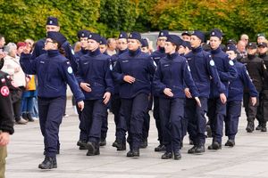 Maszerująca klasa policyjna