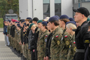 klasa mundurowa w wojskowym moro