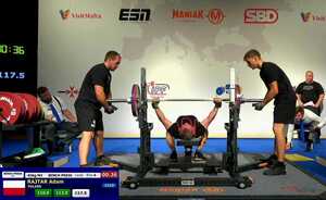 Adam Rajtar w trakcie mistrzostw