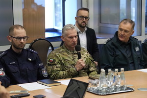 głos zabrał przedstawciel służby terytorialnej