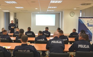 uczestnicy kursu aspiranckiego na zajęciach