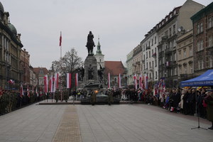 plac matejki w trakcie uroczystości