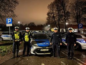 policjanci z ruchu drogowego