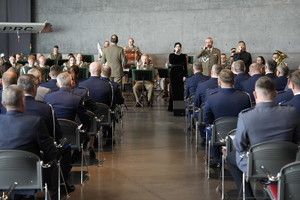 sala muzeum w trakcie koncertu orkiestry