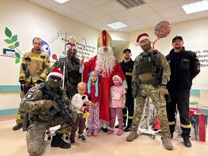 grupowe zdjęcie grupowe strażacy plus spkp