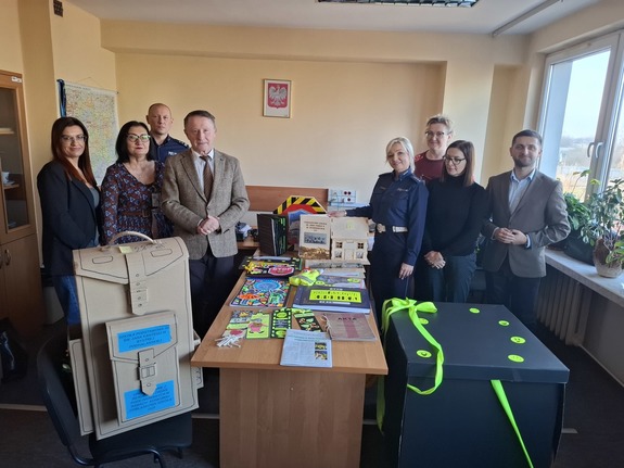 Jury Konkursu odblaskowa szkoła