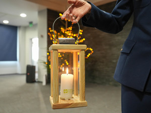 Betlejemskie Światło Pokoju.