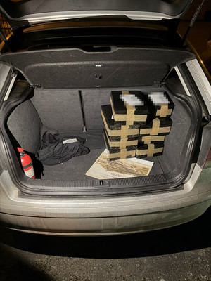 pakunki w bagażniku