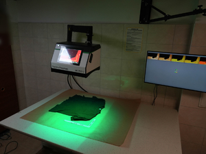 specjalistyczny sprzęt zakupiony do labolatoium kryminalistycznego