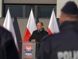 przemawia wojewoda małopolski