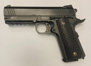 Zabezpieczona atrapa broni