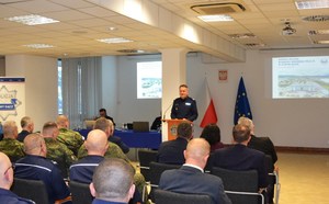 9. nadinsp. A. Bednarek przy mównicy